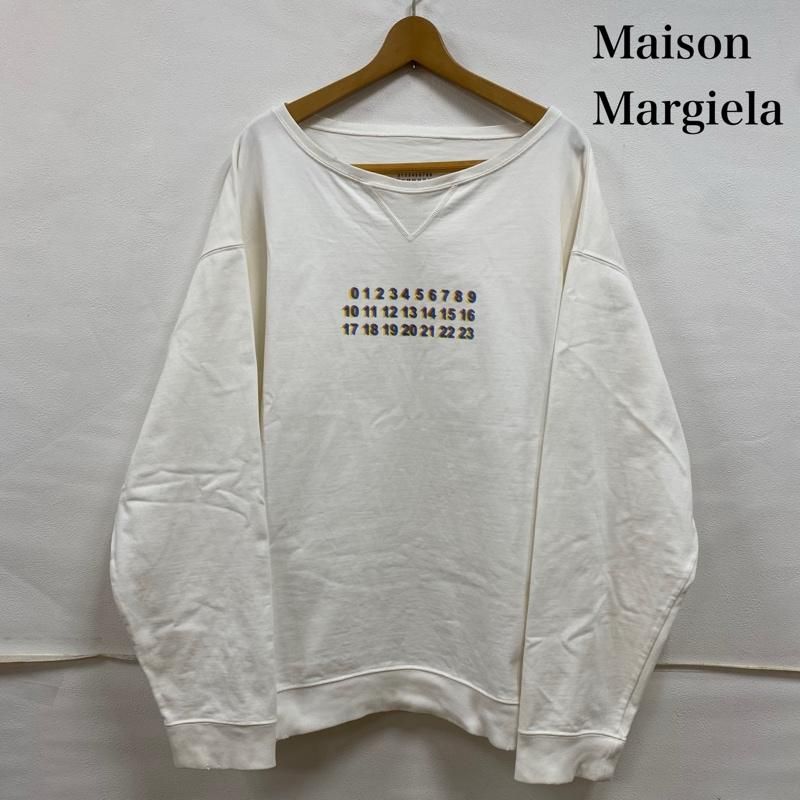 MAISON MARGIELA プリントスウェットトレーナー MAISON MARGIELA プリントスウェットトレーナー