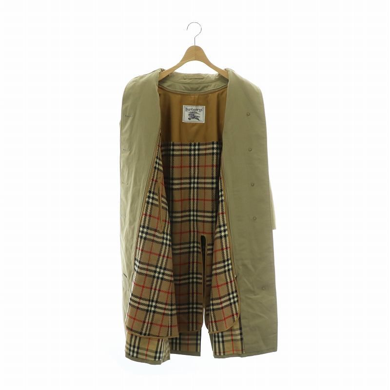 白タグ 90s ヴィンテージバーバリー　BURBERRY　ステンカラーコート 白タグ！ヴィンテージ90年代BURBERRYステンカラーコート 希少】90s