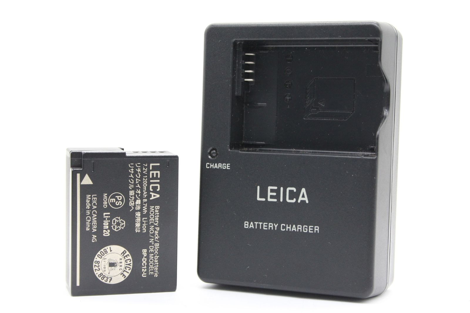 返品保証】 ライカ Leica BP-DC12-U BC-DC12-U バッテリー チャージャーセット v2218 | Buyee  通販購入サポートサービス | メルカリでお買い物