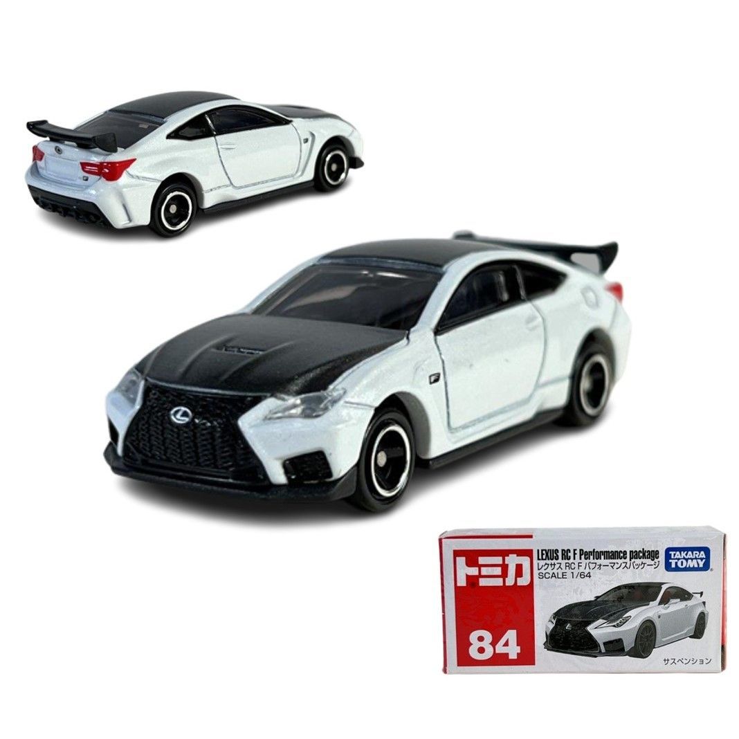 トミカ ミニカー No.84 レクサス RC F パフォーマンスパッケージ 箱 