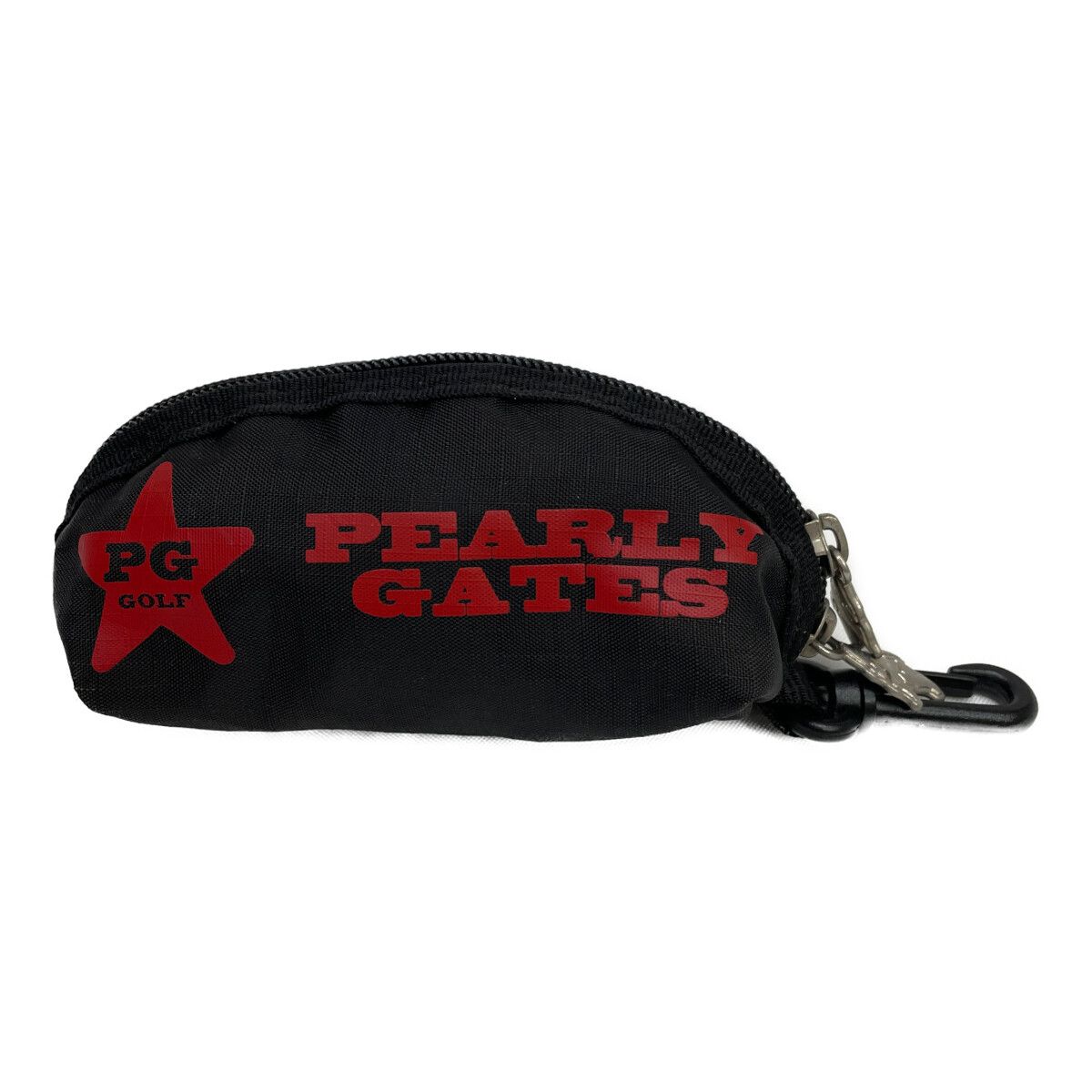 中古 パーリーゲイツ PEARLY GATES ボールポーチ 黒 ブラック
