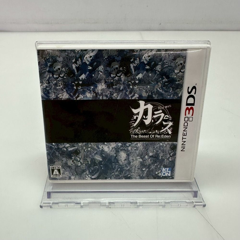 3DS Karous カラスThe Beast of Re：Eden ソフトのみ 47608231066afa19f34da6fb088a08