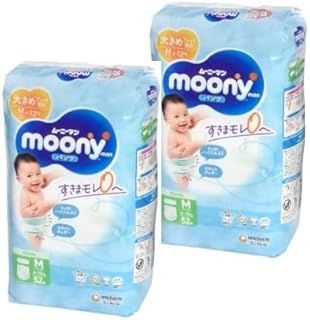 2袋セット ムーニー マン Mサイズ たっち 6kg～12kg 52枚×2 ムーニーマン まとめ買い