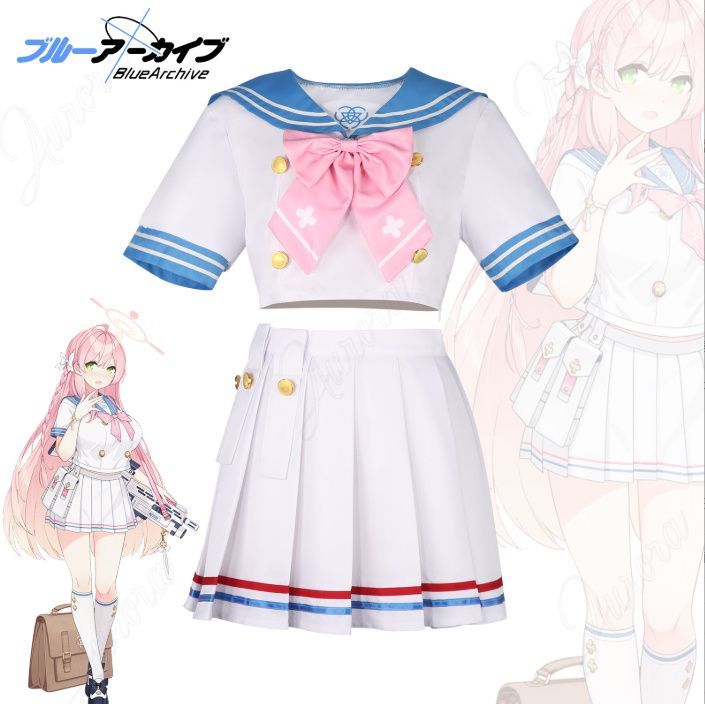 ブルアカ トリニティ 体操服 コスプレ衣装 ブルアカ 伊落マリー