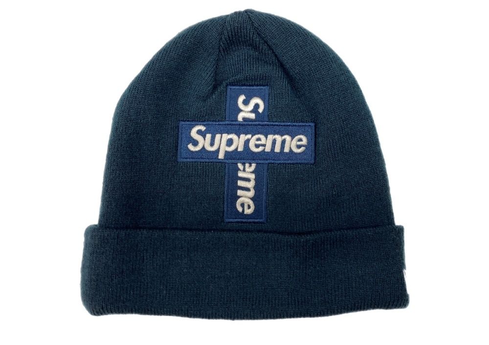 supreme box logo beanie navy ボックスロゴ ピーニー｜supreme