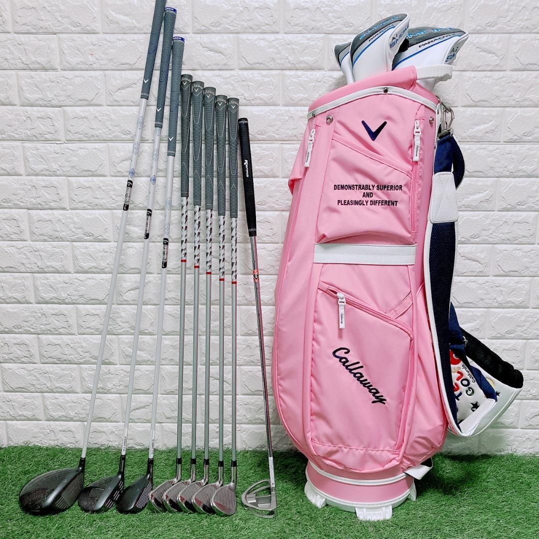 レディース ゴルフクラブセット Callaway Ai SMOKE 9本 初心者