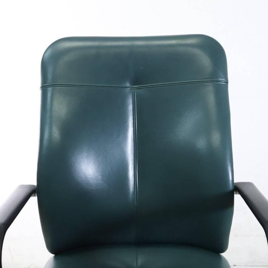 本革 ハイバックデスクチェア