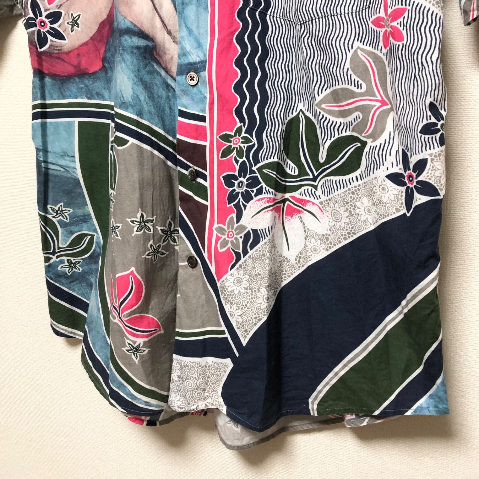 Paul Smith LONDON メンズL 半袖シャツ コットンシャツ アロハ