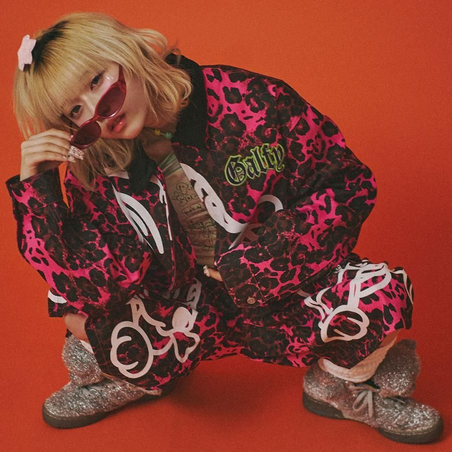 GALひょうちゃんハーフパンツ 大きいサイズ メンズ GALFY ピンクヒョウ