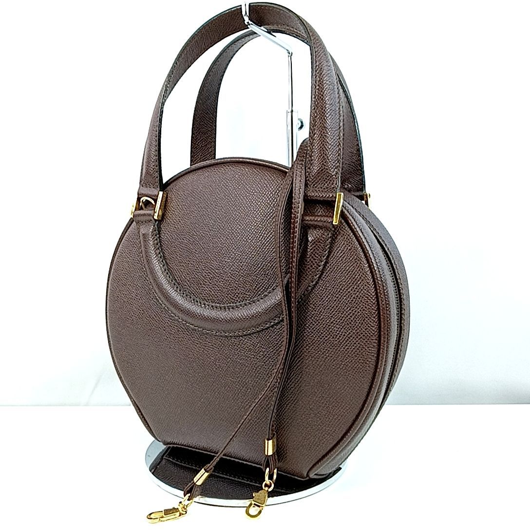 【美品】BALLY バリー ハンドバッグ 2way ドーム型 冠婚葬祭 美品】BALLY バリー ハンドバッグ 2way ドーム型 冠婚葬祭