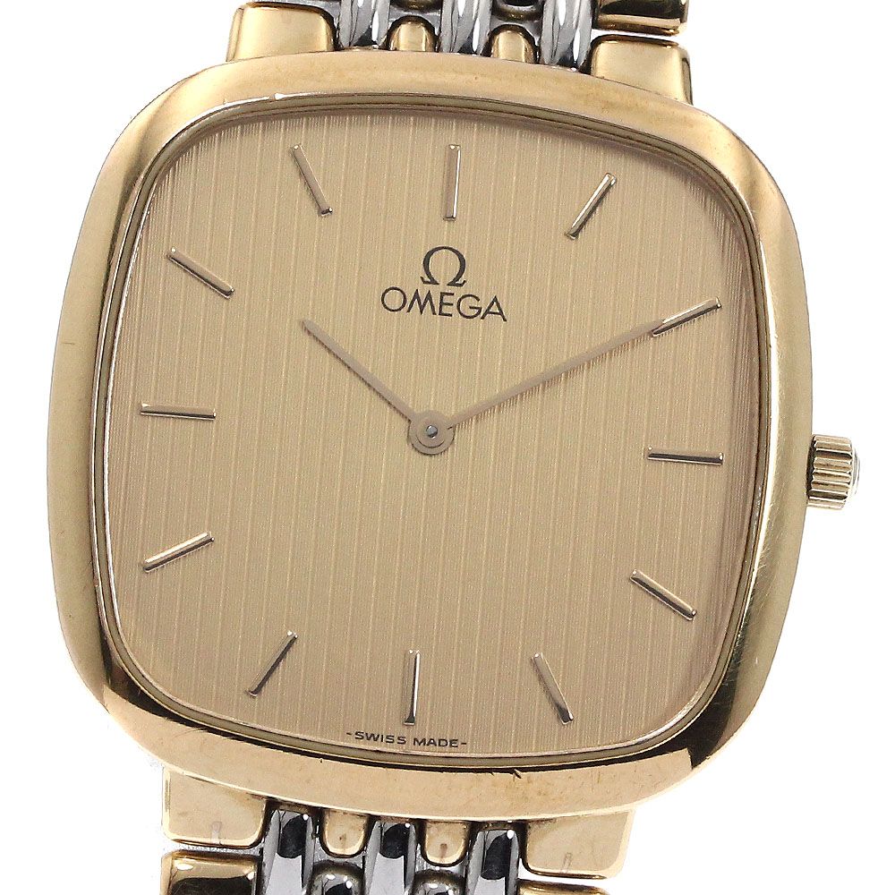 オメガ OMEGA デビル スクエア クォーツ メンズ_872694 - メルカリ