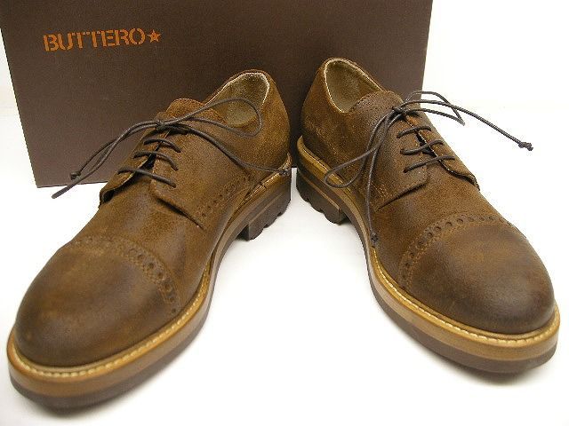 サイズ43(約27.5-28cm)新品□BUTTEROシューズB4925USGB
