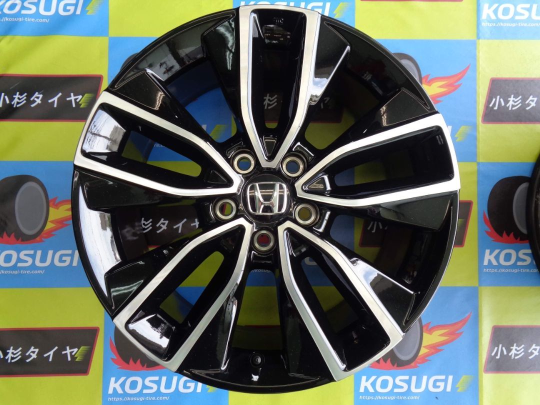 7.5J-18インチ 5H114.3 +55 ホンダ ヴェゼル 純正 中古 アルミ