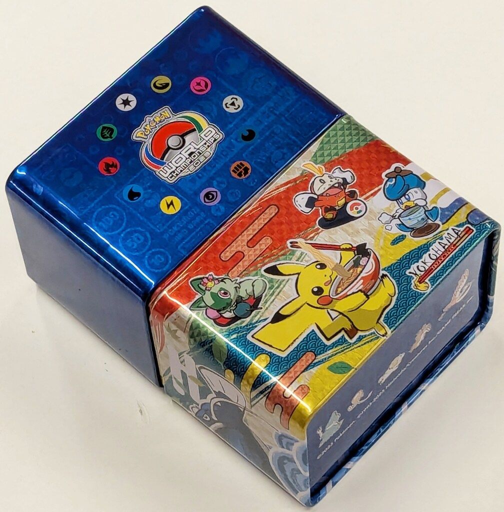 Pokemon SVシリーズ ポケモンワールドチャンピオンシップス2025 横浜 記念デッキ ピカチュウ 外箱 開封 イタミ 中