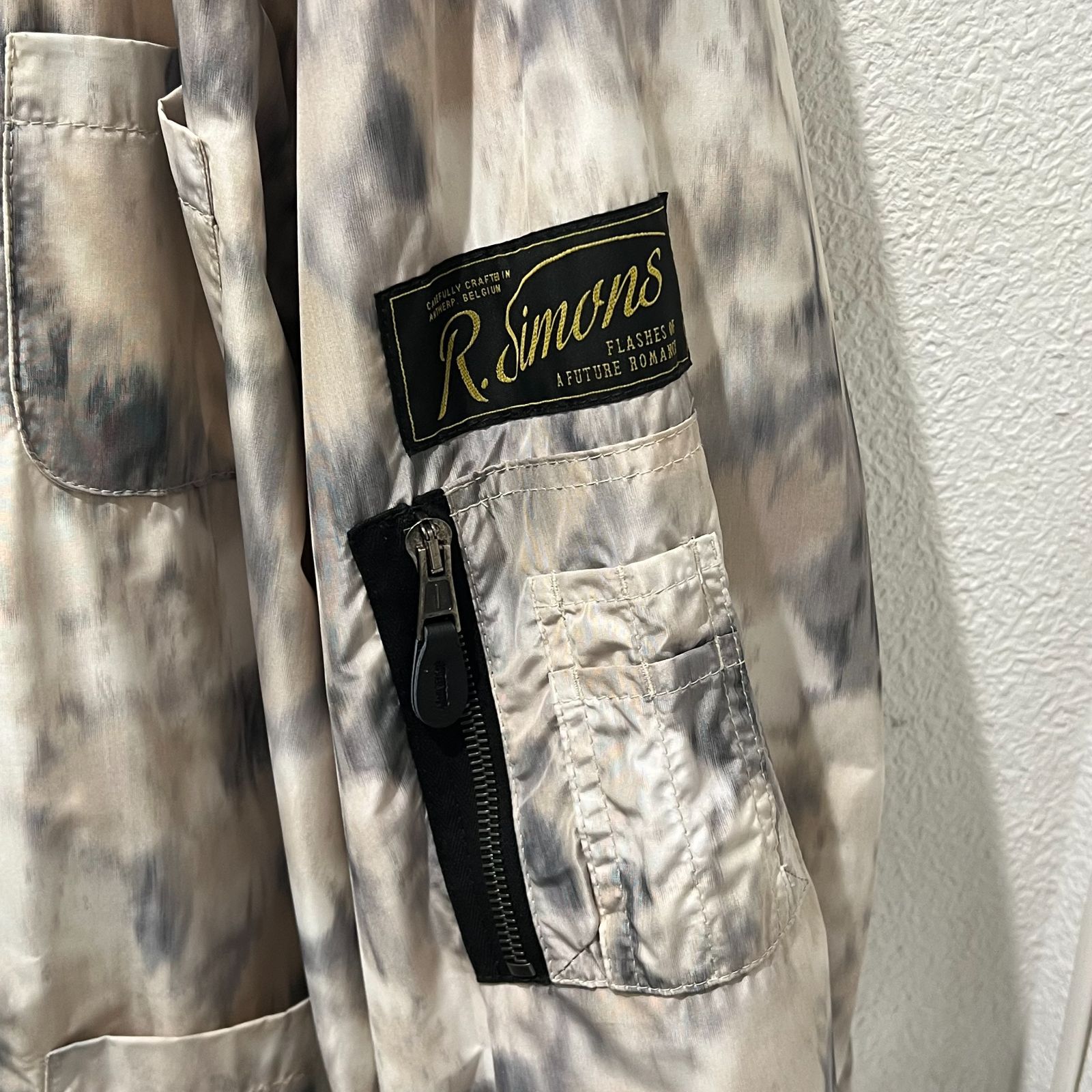 中古】<BR>RAF SIMONS<BR>22SS SCHOOL UNIFORM BOMBER ECHODOMER