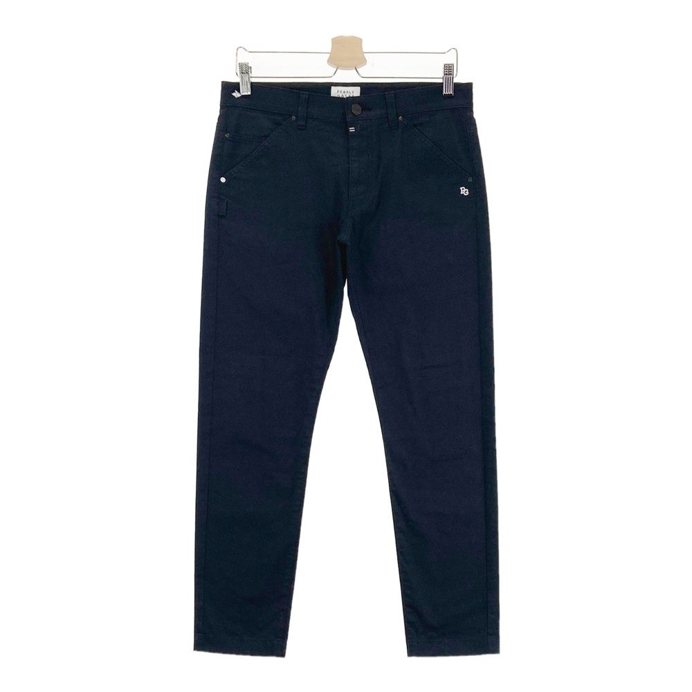 サイズ 4 PEARLY GATES パーリーゲイツ 2025年モデル ストレッチロングパンツ ネイビー系 240101533248 ゴルフウェア メンズ ストスト