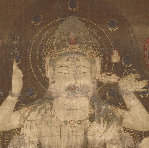 准胝観音 女尊 准胝仏母 七倶胝仏母 準提 チベット密教 仏教美術