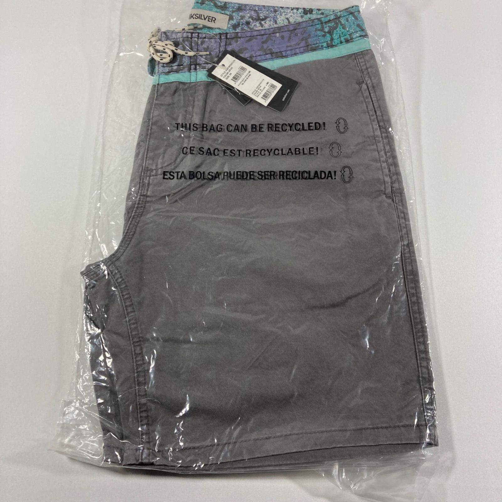 Quiksilver サーフパンツ 水着 30 KPV0 海 街着 リゾート対応 M127