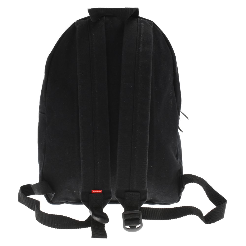 SUPREME (シュプリーム) Canvas Backpack ボックスロゴパッチ