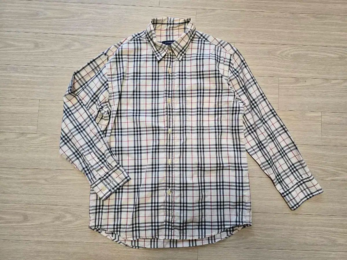 BURBERRY バーバリー チェック 長袖 子供用シャツ 10
