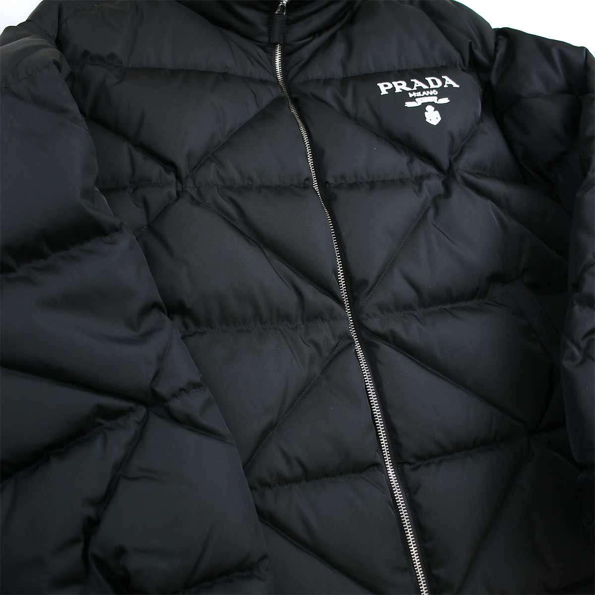 PRADA プラダ RE-NYLON ロゴプリント ダウンジャケット SGB803 S202 
