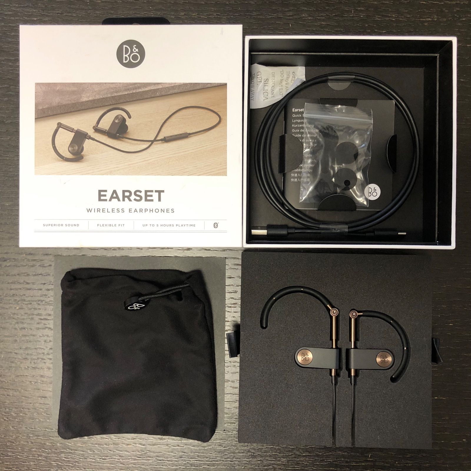 アウトレット】Bang & Olufsen Beoplay Earset ワイヤレス インナーイヤー型 イヤホン（グラファイトブラウン）（並行輸入品）  - メルカリ