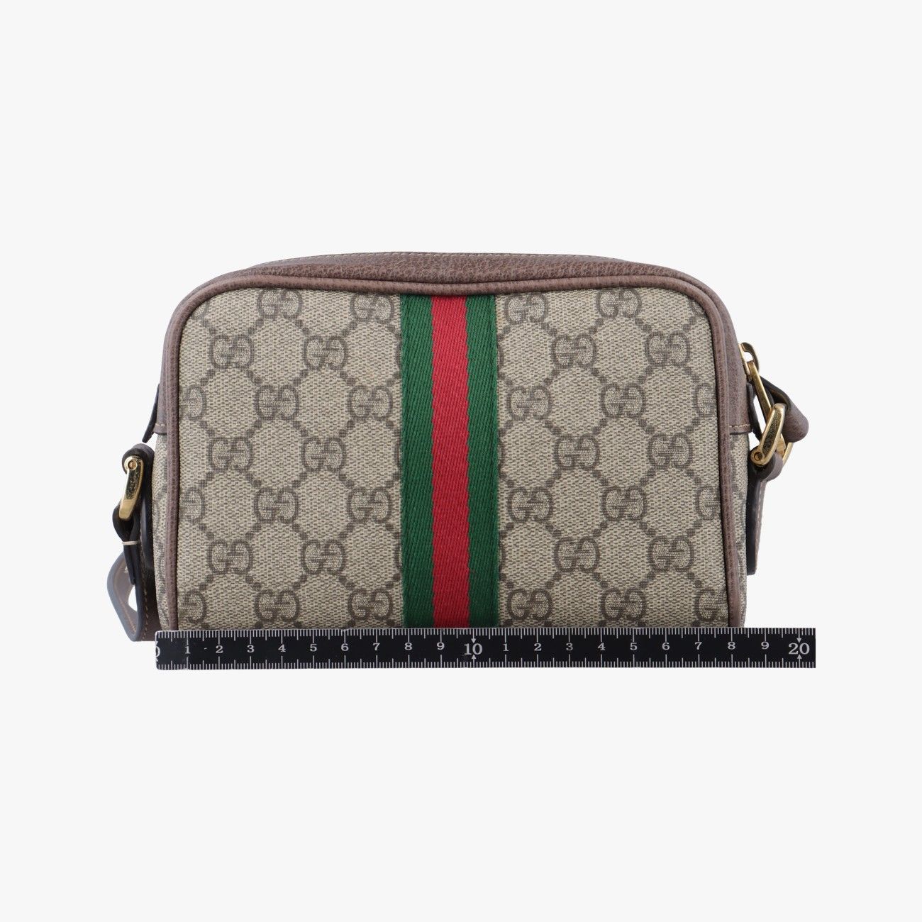 グッチGucciオフィディアブラウンPVCコーティングキャンバス517350