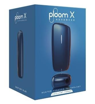 プルームエックス アドバンスド スターターキット ディープスカイブルー Ploom X ADVANCED 青 BLUE