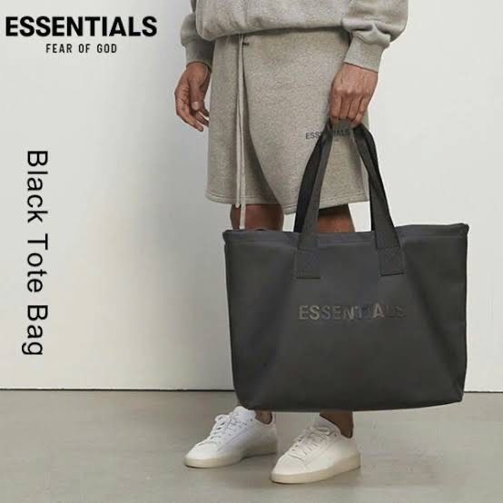 ESSENTIALS エッセンシャルズトートバッグブラック