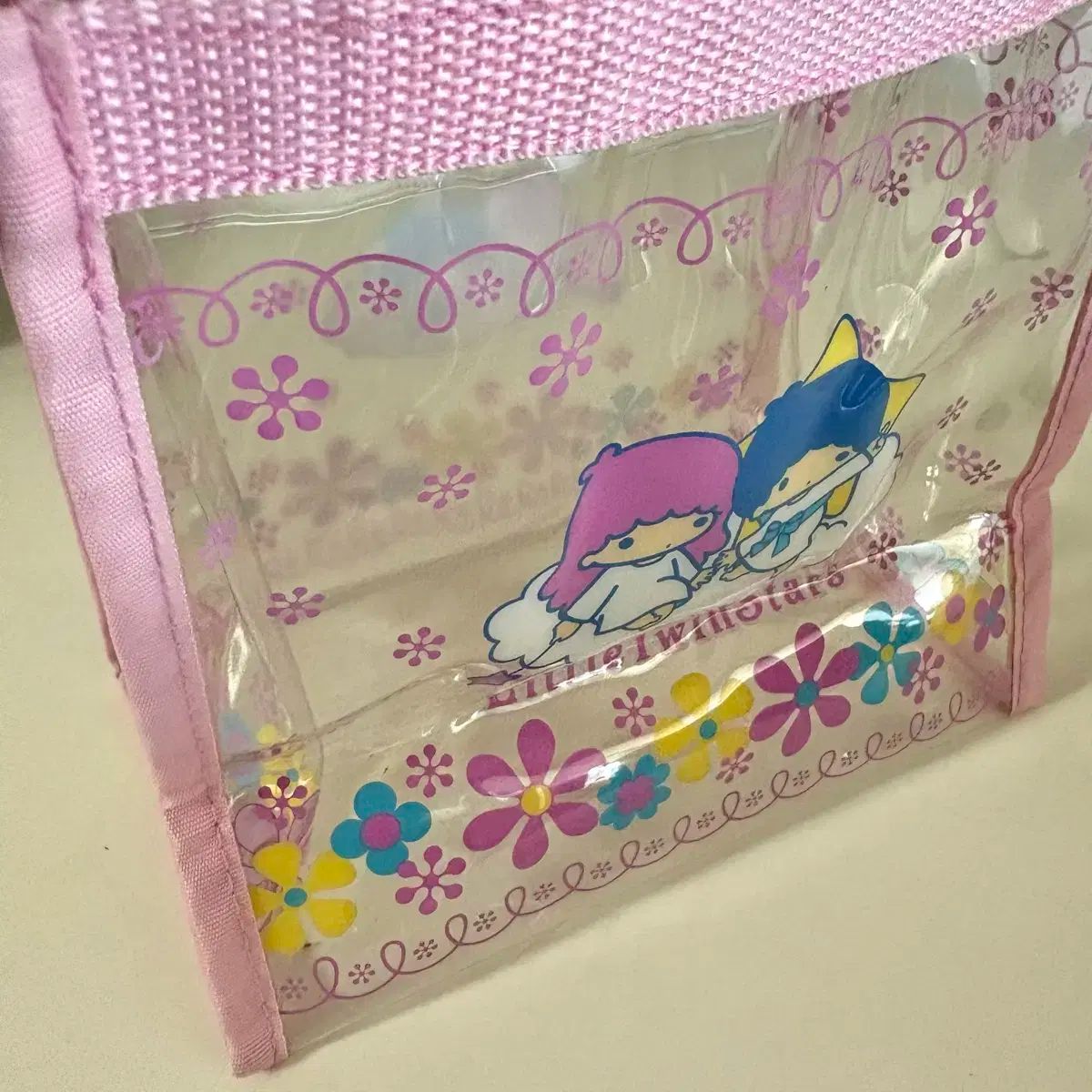 サンリオ リトルツインスターズ キキ ララ PVC バッグ