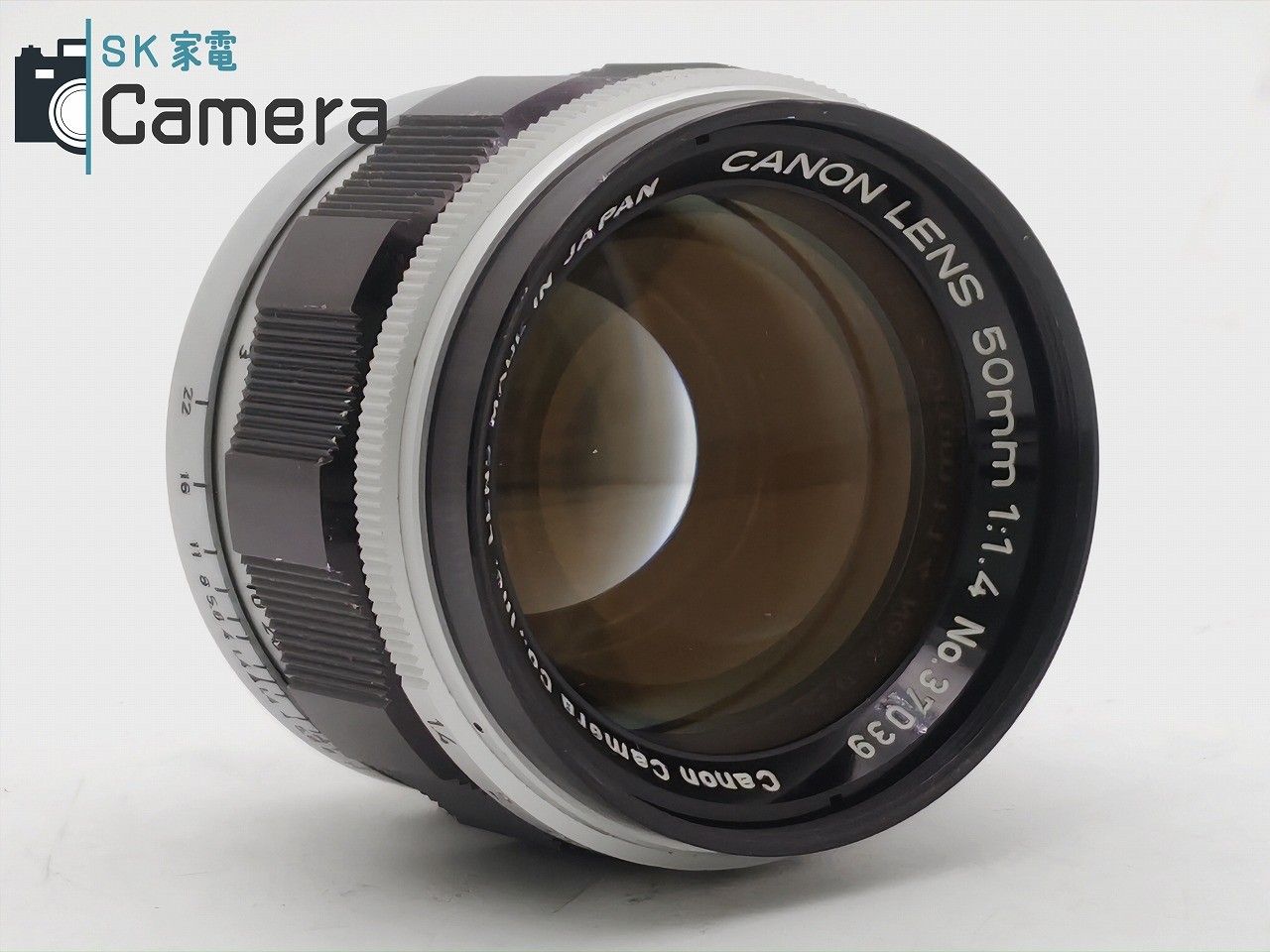 Canon LENS 50ｍｍ F1.4 L39 キャノン Lマウント - メルカリ