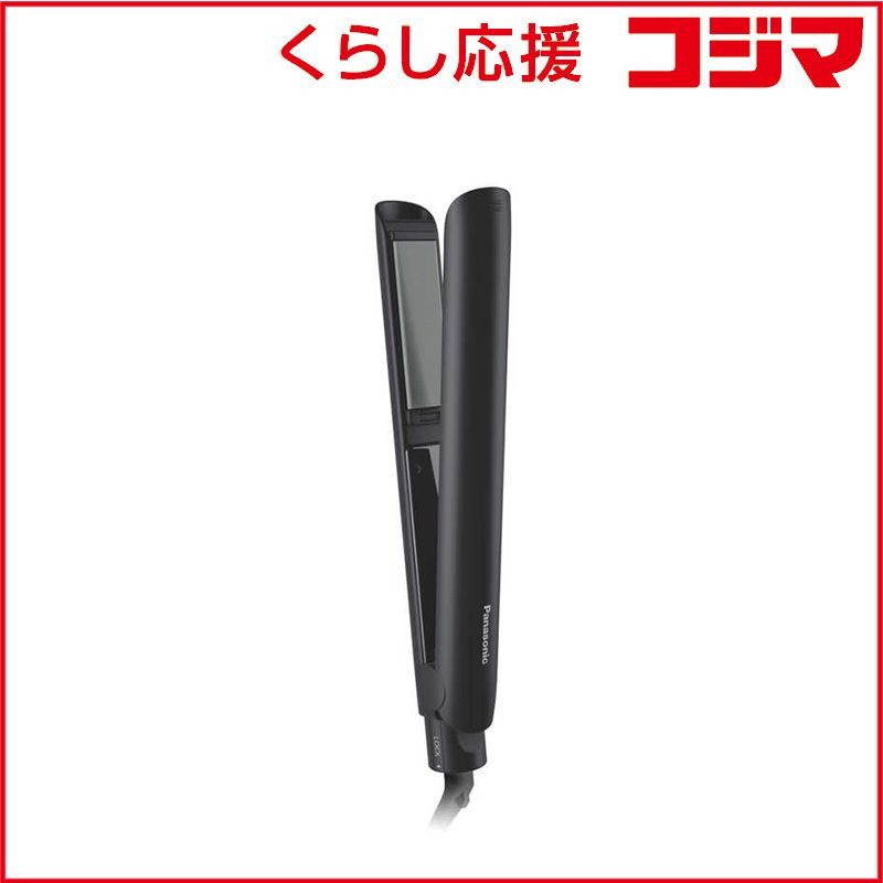 【 新品 未開封 】   パナソニック コンパクトストレートアイロン 160～170 海外対応 交流(コード)式 ブラック EH-HV1B-K 未使用 送料無料