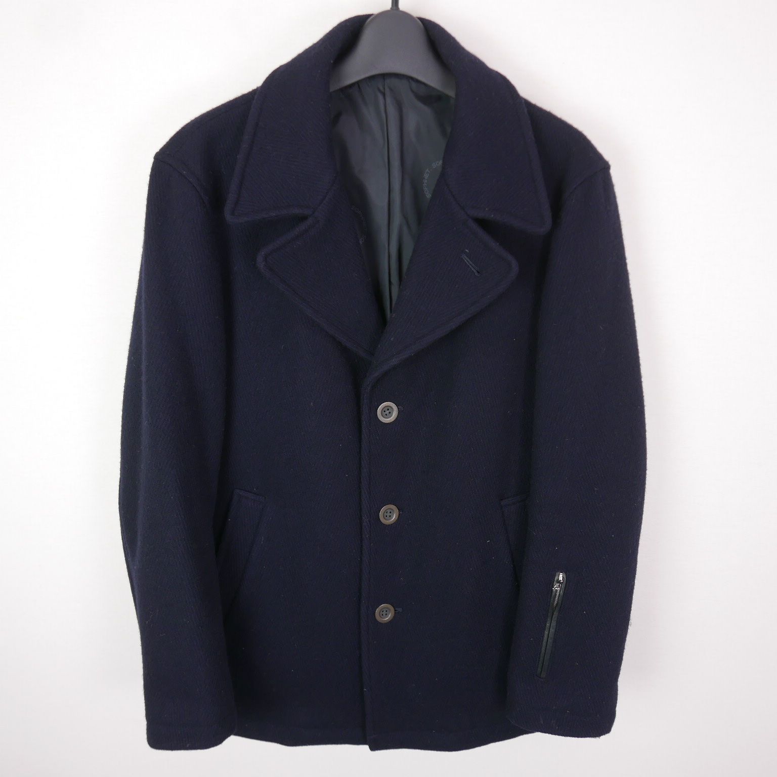 SOPHNET. ソフネット SINGLE PEA COAT メンズ アウター ウール 