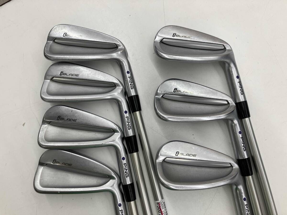 PING I BLADE アイアン7本セット| FLEX S| 紫ドット| 品