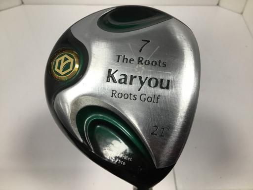 ルーツゴルフ 旧ゴーセン The ROOTS Karyou 7W レディース フェアウェイウッド FW Karyou オリジナルカーボン フェアウェイ フレックスL レディース 女性用 右利き 右用 Cランク ゴルフクラブ