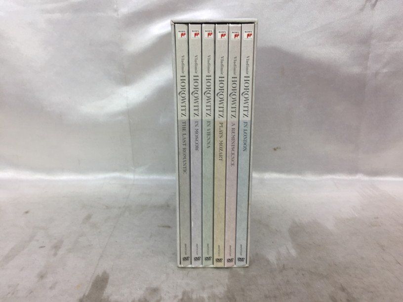 Vladimir HOROWITZ THE VIDEO COLLECTION ヴラディーミル・ホロヴィッツ　ザ・ヴィデオ・コレクション クラシックDVD 6本セット 6DVDBOX Amazon.com: Vladimir Horowitz: The Video Collection
