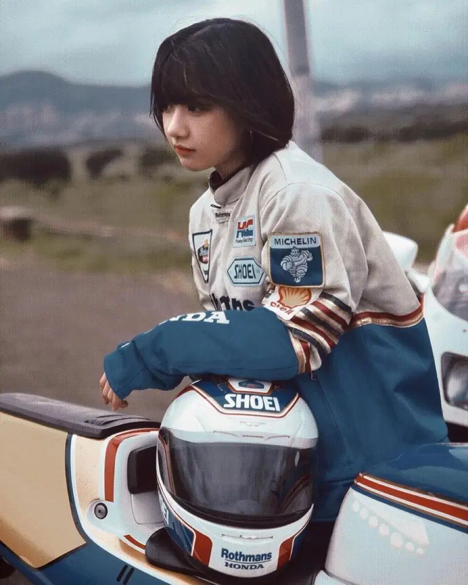 ロスマンズレーシング、ジャケット╰(*´︶`*)╯♡ ロスマンズ HRC MotoGPスレーシング ジャケット Rothmans x