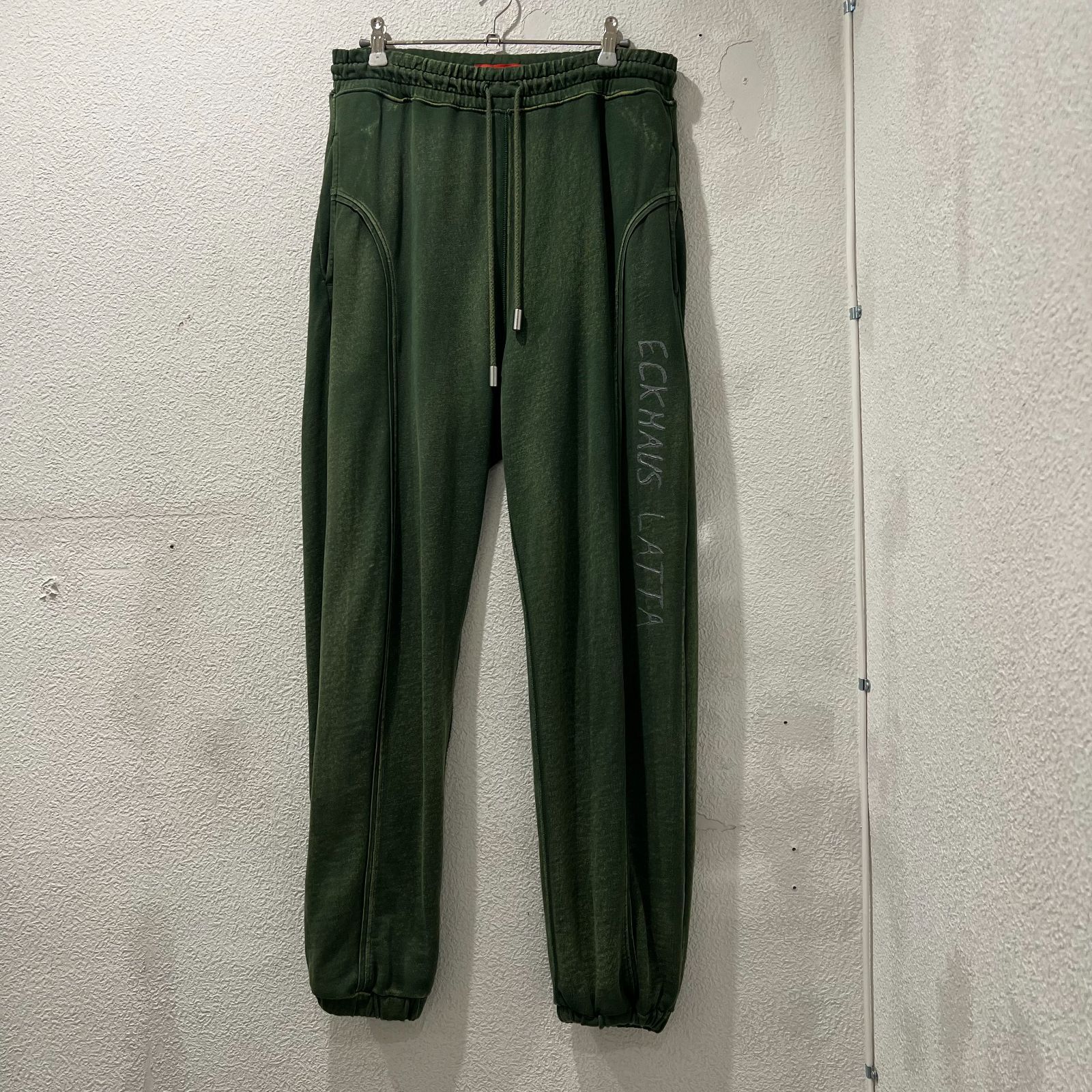 ECKHAUS LATTA エコーズラッタ スウェットパンツ テーパード SIZE S