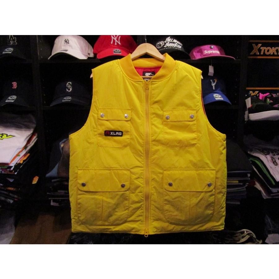 XLARGE×STARTER NYLON VEST イエロー Lサイズ - メルカリ