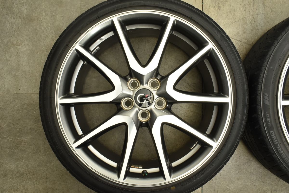 プリウス G’s 純正 １８インチ 7.5J 50 215/40R18 １本のみ ① トヨタ純正 ZVW30 プリウス G\u0027s ホイール 18インチ 7.5J +50 PCD100 5穴 4