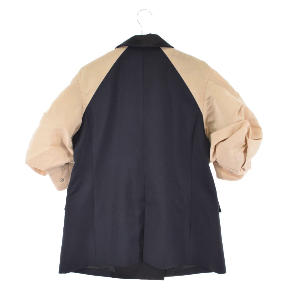 Sacai (サカイ) 22SS Nylon Twill Mix Jacket ナイロンツイルミックス