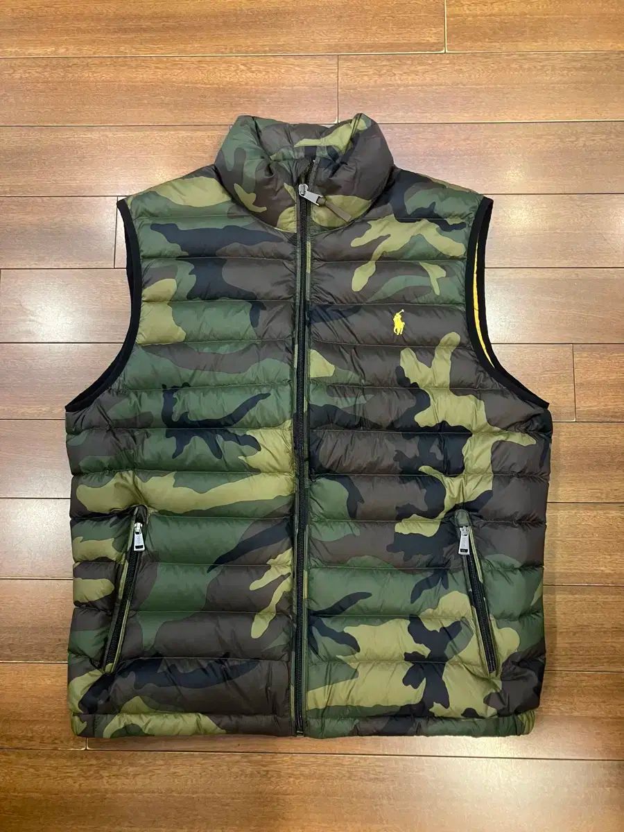 POLO RALPH LAUREN ポロラルフローレン カモフラージュ パッカブル ダウン ベスト M