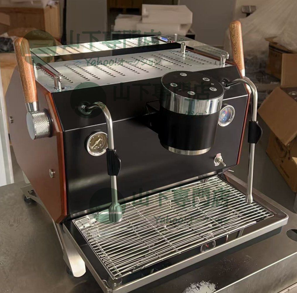 業務用 セミオートエスプレッソマシン デュアルボイラーシステム 単相 1 0０V 厨房機器 の安心の1年保証付