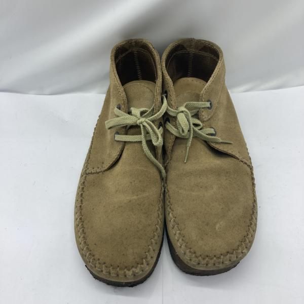 Clarks ワラビースウェード 8 1 2 ベージュ 19