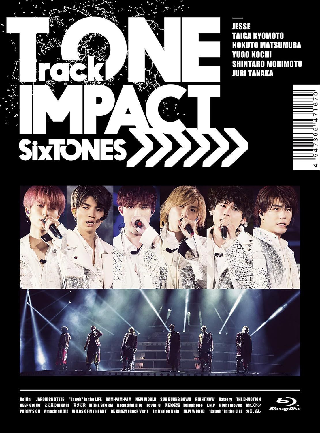 新品未開封】SixTONES TrackONE -IMPACT-(初回盤)(Blu-ray) SixTONES ...