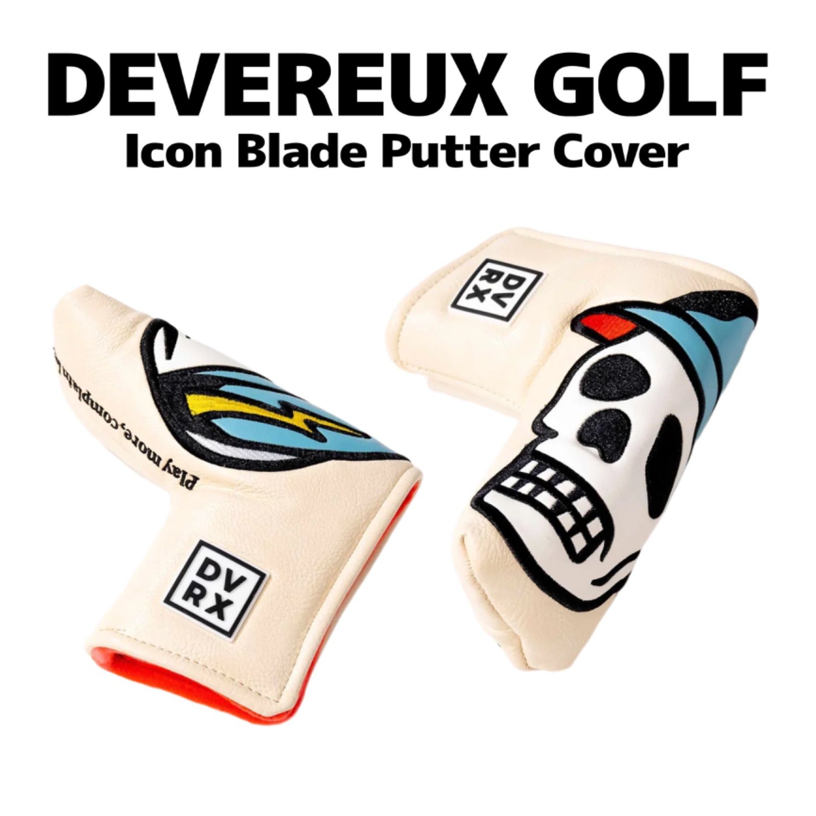 DEVEREUXGOLF スカルパターカバー