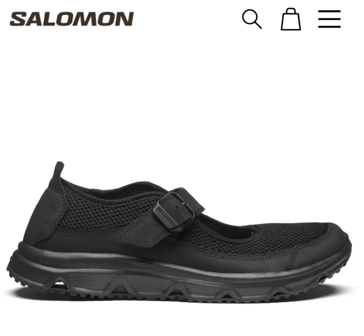 SALOMON サロモン MARY JANE メリージェーン 黒 240 箱 O