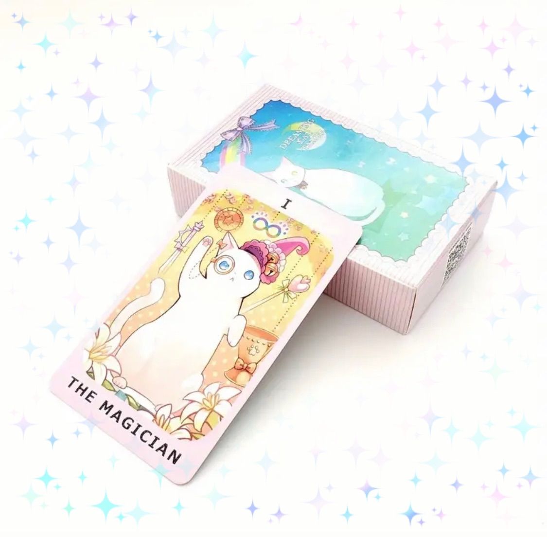 タロット ❤︎ 日本未発売! ❤︎ 希少 ❤︎ 可愛い ❤︎ ネコのタロット Amazon.co.jp: 超カワイイ タロット 日本語解説書付き ねこ 猫