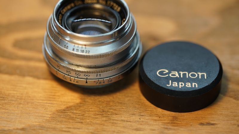 8744 Canon LENS 35mm F2.8 ライカ L39マウント - メルカリ