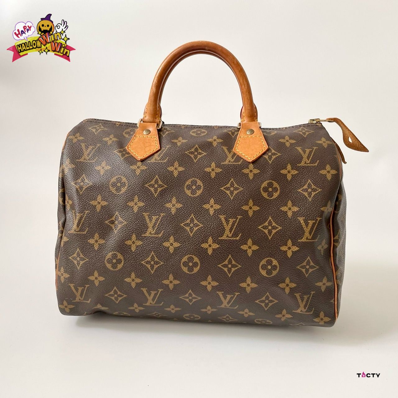 ハロウィンセール！【レア】ルイヴィトン LOUIS VUITTON 旧型 スピーディ 30 モノグラム ハンドバッグ ボストンバッグ ブラウン  M41526 - メルカリ